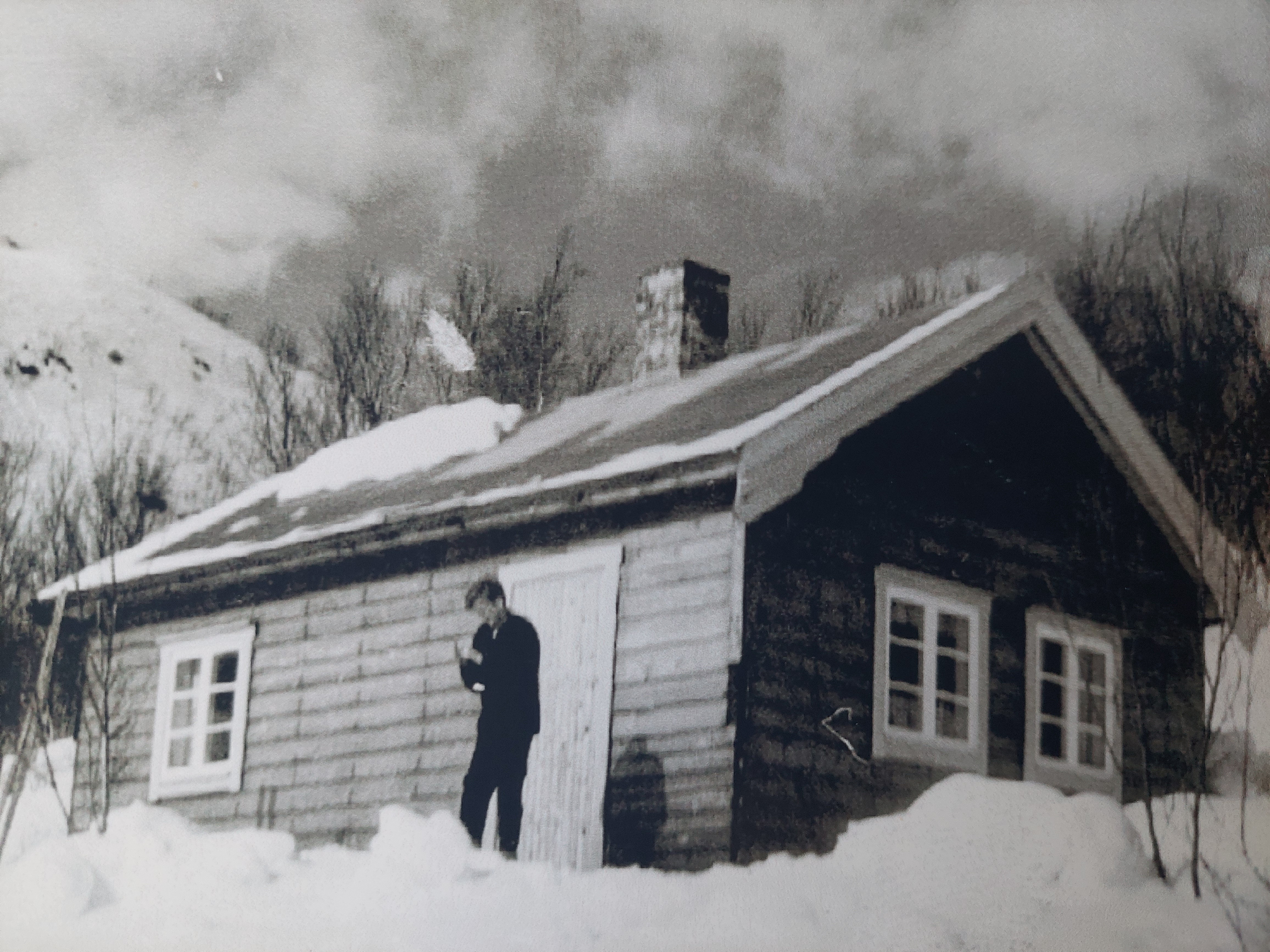 Kameratbua fotografert fra nersida